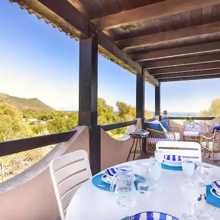 Terrace Sea View - Porto Columbu Feriehus Porto Columbu - Perd'E Sali